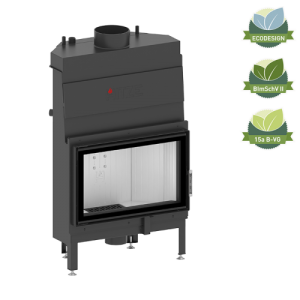 Termoșemineu Hitze Albero Aquasystem ALAQS68x43.S-D 16 kW