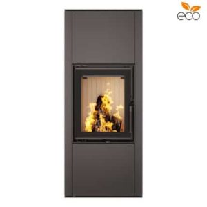 Soba SAVEN Vatra L 40x50 ECO 6,6 kW - Negru