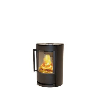 SOBA WIKING LUMA 2 NEGRU, MONTATA PE PERETE