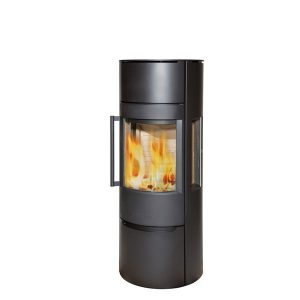 SOBA WIKING LUMA 5 CU STICLA LATERALA SI PIETRE DE ACUMULARE