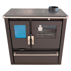 Sobă de gătit pe lemne Verso CS Plus – 7,7 kW - Champagne