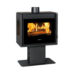 Semineu pe lemne Prity PM3L-TV, Panorama, 13 kW