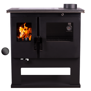 Sobă de gătit pe lemne Verso CS Ceramic – 7,7 kW