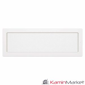 Grila semineu 17x49 - Alb