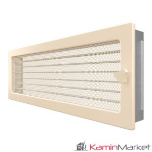 Grila semineu 17x49 Jaluzea - Crem