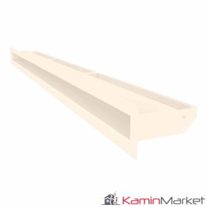 Grilă șemineu LUFT 6x100 - Crem