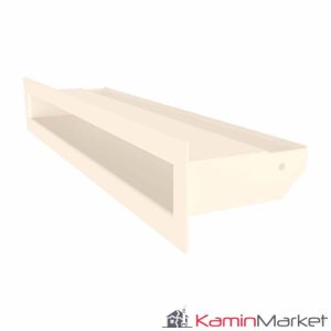 Grilă șemineu LUFT 6x40 - Crem
