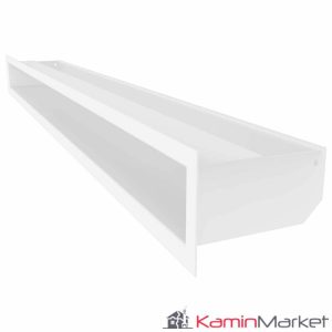 Grilă șemineu LUFT 9x100 - Alb