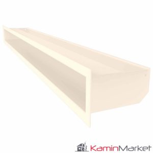 Grilă șemineu LUFT 9x100 - Crem