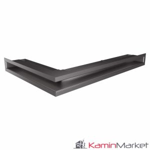 LUFT TD 6x60x40 Grilă șemineu pe colț - Grafit