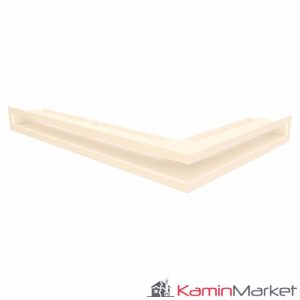 LUFT TS 6x40x60 Grilă șemineu pe colț - Crem